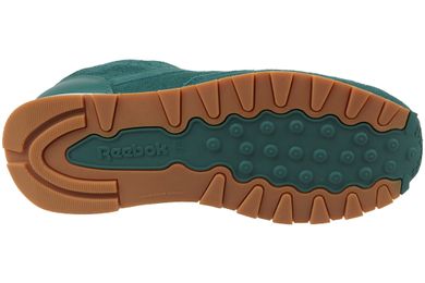 Buty sportowe dziecięce, zielone, Reebok CL Leather SG