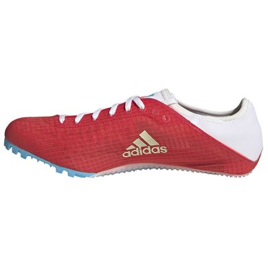 Buty sportowe, kolce, męskie, czerwone, Adidas Sprintstar