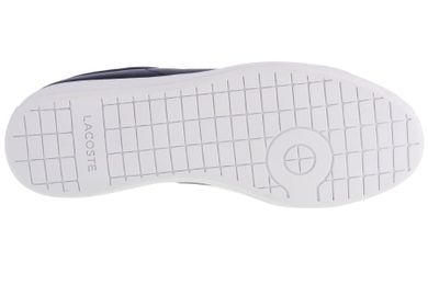 Buty sportowe męskie, granatowe, Lacoste Carnaby Evo BL 1