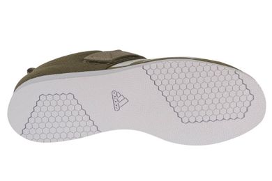 Buty treningowe męskie, zielone, Adidas Powerlift 4