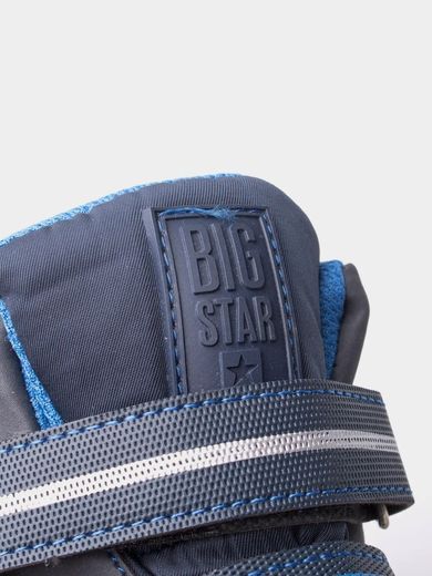 Buty zimowe dziecięce, niebieskie, Big Star