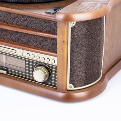 Camry, gramofon z tubą z CD/MP3/USB/nagrywaniem