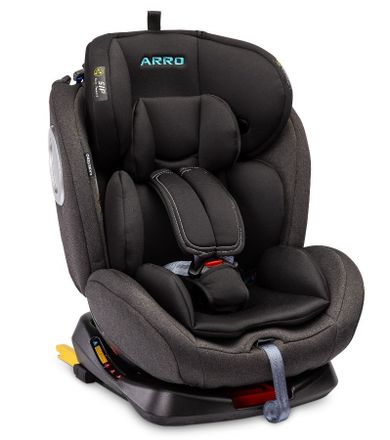 Caretero, Arro, fotelik samochodowy, 0-36 kg, czarny