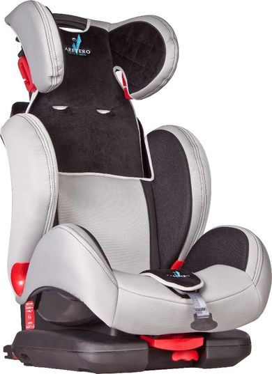 Caretero, Diablo FIX, Fotelik samochodowy, 9-36 kg, graphite