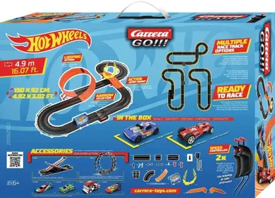 Carrera, Hot Wheels, tor wyścigowy, 4,9 m
