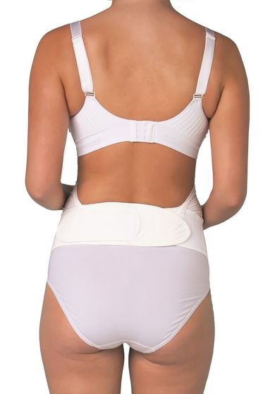 Carriwell, pas ciążowy regulowany, biały, rozmiar L/XL