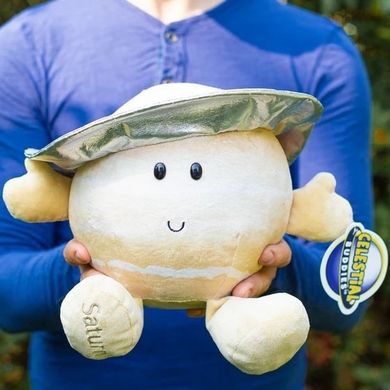 Celestial Buddies Planety, Pluszowa planeta, Saturn, maskotka, 25 cm