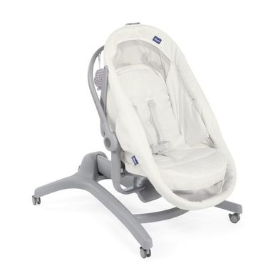 Chicco, Baby Hug 4in1 Air, kołyska, leżaczek, krzesełko, white snow
