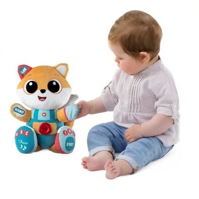 Chicco, Bilingual ABC, Lisek, interaktywna zabawka edukacyjna