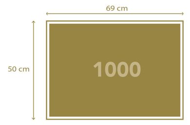 Clementoni, Impossible, Puzzle! Harry Potter, puzzle, 1000 elementów