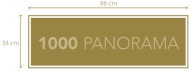 Clementoni, Panorama, Collection Disney Classic, puzzle, 1000 elementów