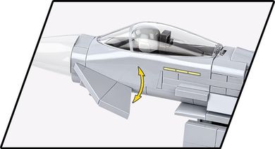 Cobi, Armed Forces, Eurofighter Typhoon, klocki, 578 elementów