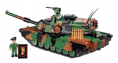 Cobi, Armed Forces, M1A2 SEPv3 Abrams, klocki, 1:35, 1018 elementów
