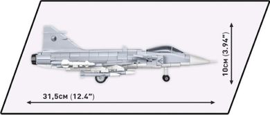 Cobi, Armed Forces, Szwedzki myśliwiec wielozadaniowy Saab JAS 39 Gripen C, klocki, 465 elementów