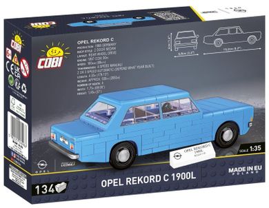 Cobi, Opel Rekord C 1900 L, 134 klocki
