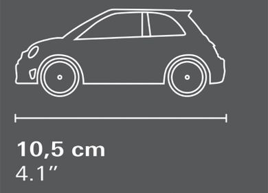 Cobi, Youngtimer Abarth 595 Competizione, klocki, 71 elementów