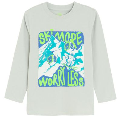 Cool Club, Bluzka chłopięca z długim rękawem, mix, zestaw, 2 szt.