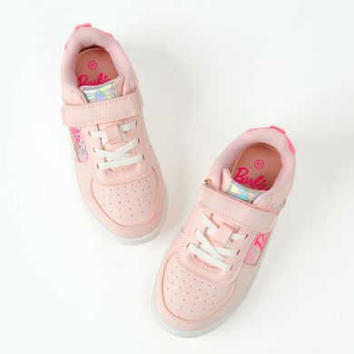 Cool Club, Buty sportowe dziewczęce, różowe, wkładka Memory Foam, Barbie