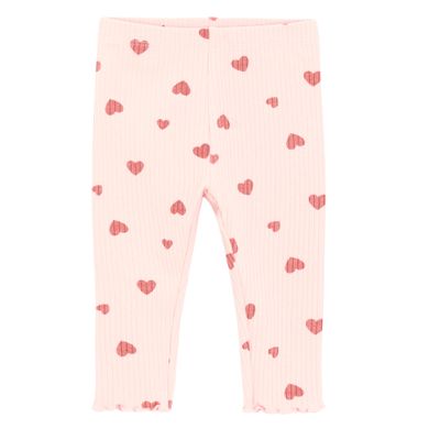 Cool Club, Komplet dziewczęcy, Bluzka z długim rękawem, Legginsy, prążkowany, różowy