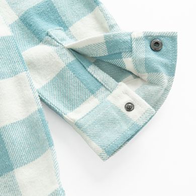 Cool Club, Koszula chłopięca z długim rękawem, flanelowa, niebiesko-biała