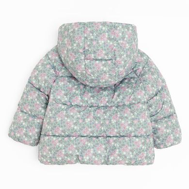 Cool Club, Kurtka dziewczęca z kapturem, ocieplana, miętowa