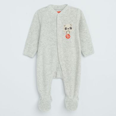 Cool Club, Pajac niemowlęcy, welurowy, mix, Fisher-Price, zestaw, 2 szt.