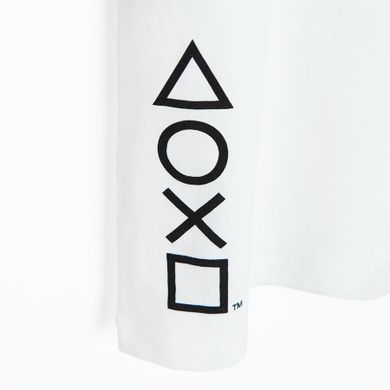 Cool Club, Piżama chłopięca, biało-niebieska, PlayStation
