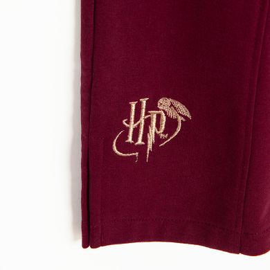 Cool Club, Spodnie dresowe dziewczęce, culotte, bordowe, Harry Potter