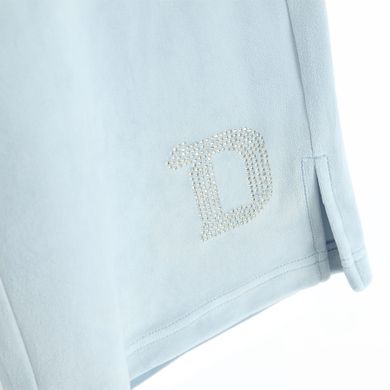 Cool Club, Spodnie dresowe dziewczęce, culotte, welurowe, niebieskie