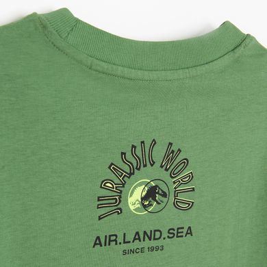 Cool Club, T-shirt chłopięcy, zielony, Jurassic World
