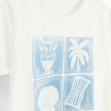 Cool Club, T-shirt dziewczęcy, biały