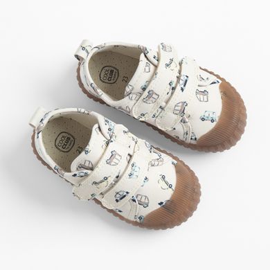 Cool Club, Trampki chłopięce, beżowe, Zdrowa Stopa, podeszwa Barefoot