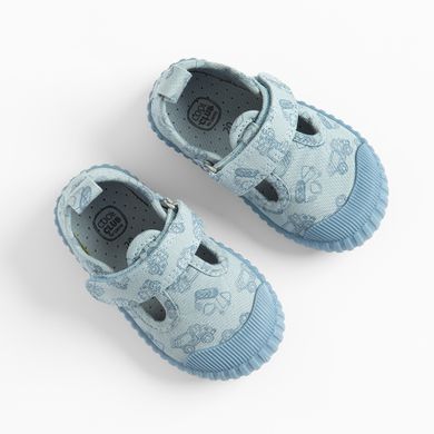 Cool Club, Trampki chłopięce, niebieskie, Zdrowa Stopa, podeszwa Barefoot