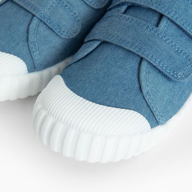 Cool Club, Trampki dziecięce, niebieskie, Zdrowa Stopa, podeszwa Barefoot