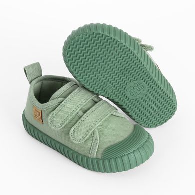 Cool Club, Trampki dziecięce, zielone, Zdrowa Stopa, podeszwa Barefoot