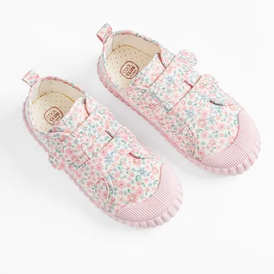 Cool Club, Trampki dziewczęce, ecru, Zdrowa Stopa, podeszwa Barefoot