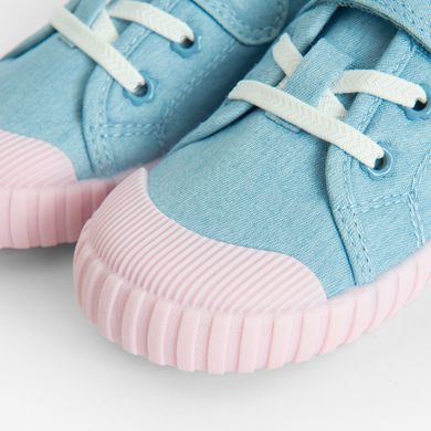 Cool Club, Trampki dziewczęce, niebieskie, Zdrowa Stopa, podeszwa Barefoot, Lilo i Stitch