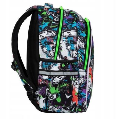 CoolPack, Jimmy Led, plecak szkolny, 2-komorowy, Peek A Boo, rozmiar S