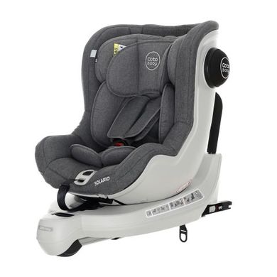 Coto Baby, Solario Isofix, fotelik samochodowy, 0-18 kg, szary