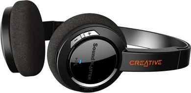 Creative, słuchawki bluetooth z mikrofonem, Sound Blaster Jam V2, czarne