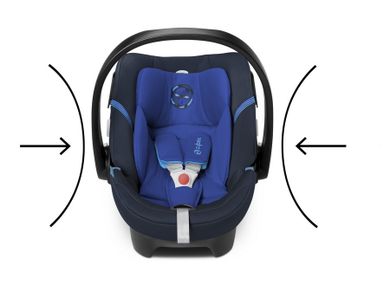 Cybex, Aton 4, fotelik samochodowy, Phantom grey/grey, 0-13 kg