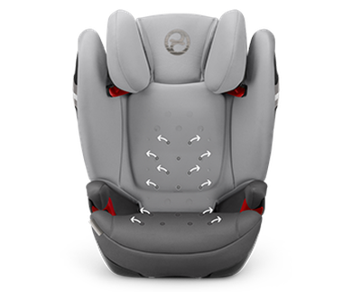 Cybex, Solution S-Fix, fotelik samochodowy, Autumn Gold, Burnt Red, 15-36 kg