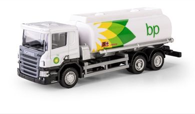 Daffi, RMZ City, Scania BP cysterna, model metalowy, 1:64