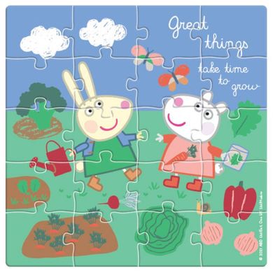 Diakakis, Świnka Peppa, puzzle magnetyczne, 60 elementów