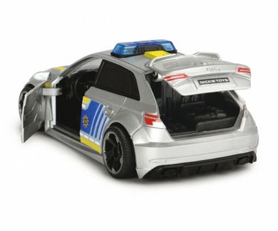 Dickie, Audi RS3, pojazd policyjny, 15 cm