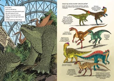 Dinozaury – skamieliny i pióra