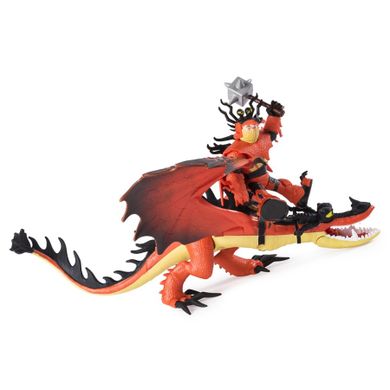 Dragons, Hakokieł i Sączysmark, zestaw figurek smoka z wikingiem