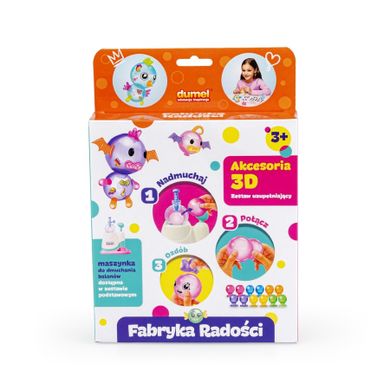 Dumel, Fabryka Radości, Balony, akcesoria 3D, zestaw uzupełniający