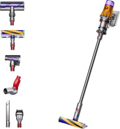 Dyson, V12 Detect Slim Absolute 2023, odkurzacz ręczny, 150AW, 545W