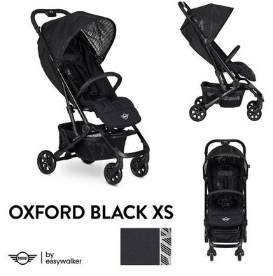 Easywalker, Mini, Buggy XS, wózek spacerowy, Oxford Black